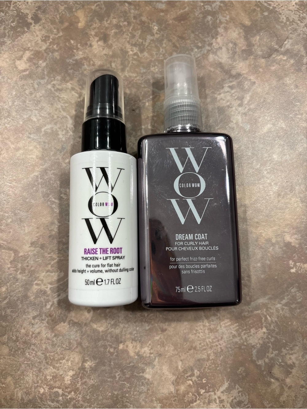 Color Wow Raise The Root + Dream Coat Styling Duo — White & Purple
